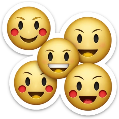 feedback/voucher like a note make it black and gold 3 smiles, angry,happy,okei sticker