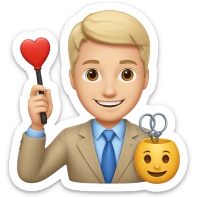 marketing expert with props

 sticker