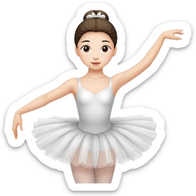 Bailarina de ballet sticker