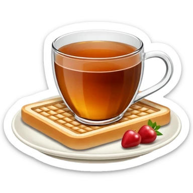 Tost ile çay emojisi çayı bir çay kesesi gibi hazırla hiç benzememiş burada bir de ben senden tost istedim kaşarlı sucuklu bir tost sticker