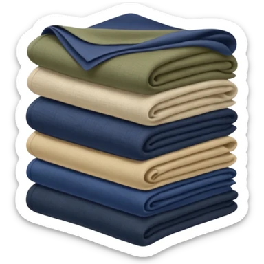 fabrics grey navy olive beige sticker