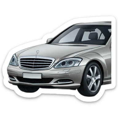 mercedes benz s class  sticker