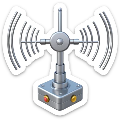 frequency sensor with antennas sticker