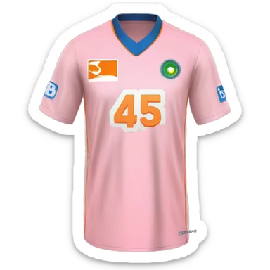 indian cricket jersey name shivraj Jersey number 45  sticker