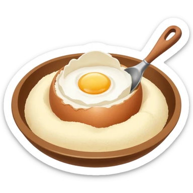 baking ingredients before preparation sticker