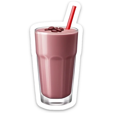 Red bean smoothie  sticker