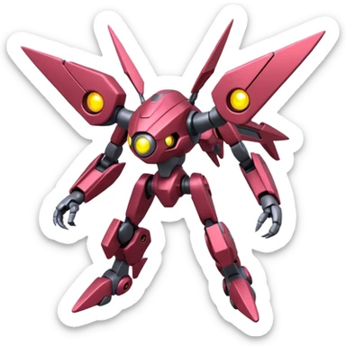 Vikavolt-Genesect-fusion sticker