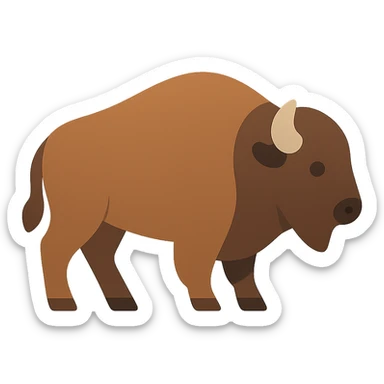 Buffalo sticker