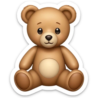 teddy bear sticker