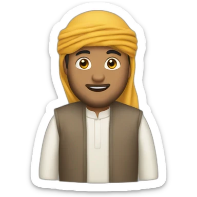 Musulman qui fait un pouce en l’air sticker