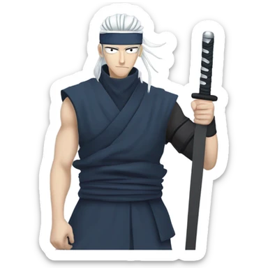 haku zabuza momochi  sticker