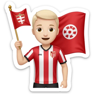 Create a emoji for a widad athletic club fan sticker