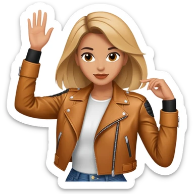 Danseuse moto sticker