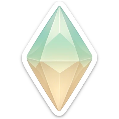  beige pastel plumbob sims  sticker