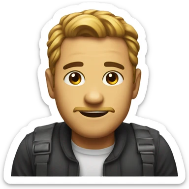 I need a emoji very happy but sad  sticker