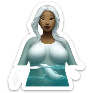 godness beluga sticker