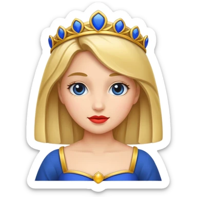 very fancy girl european sticker