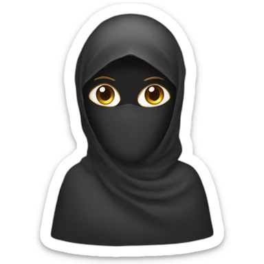 niqabi sticker