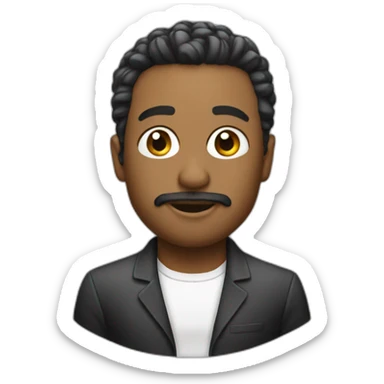 a wanna be creative director sticker