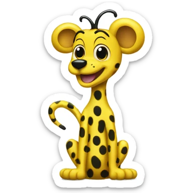 Marsupilami  sticker