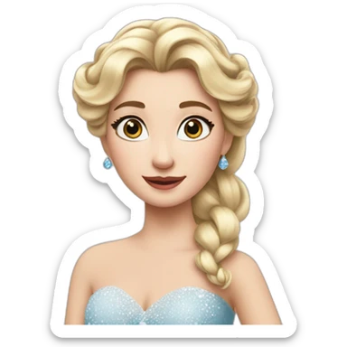 La reine des neiges sticker