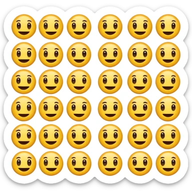 Bu emojiyi farklı ifadelerde de çiz müzik dinlerken sticker