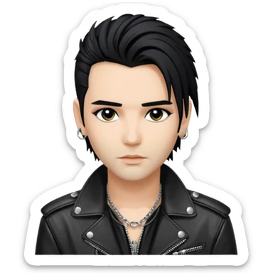 Bill kaulitz tokio Hotel sticker
