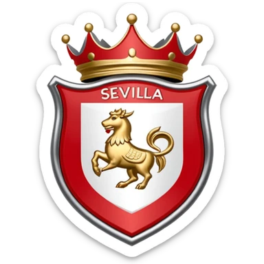 escudo sevilla fc sticker