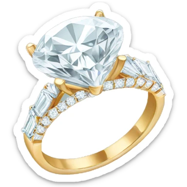 diamond ring sticker