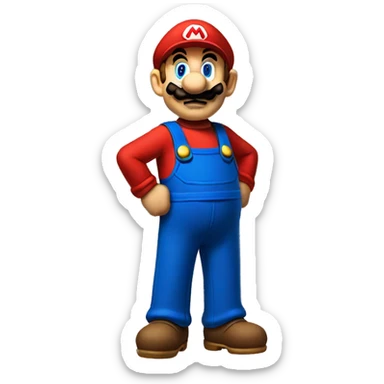 Mario sticker