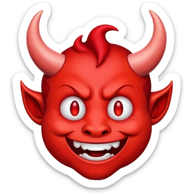 I need a devil when the night beguins emoji sticker