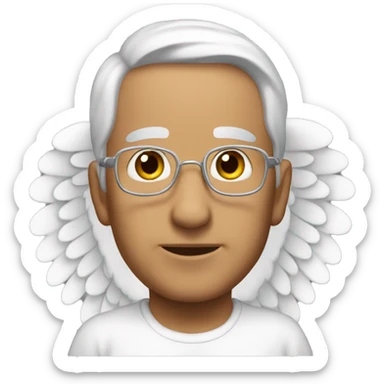 Angel viejo  sticker