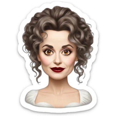 Helena Bonham carter sticker