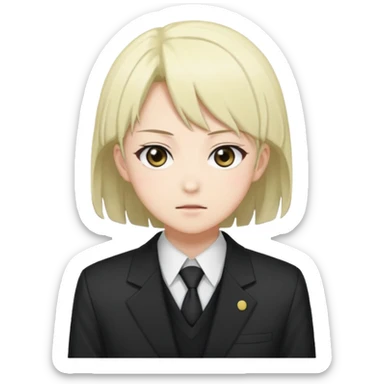 Ayanokoji kiyotaka from class room of the elite anime need emoji with his face instid emoji expresion sticker