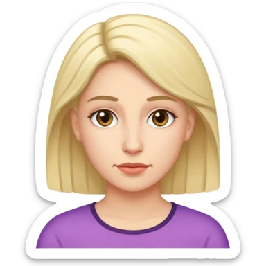 Trans fem Caucasian  sticker