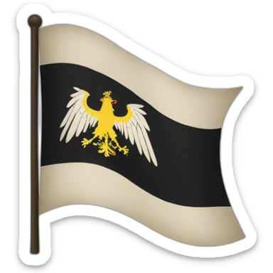 FLAG OF THE KINGDOM OF PRUSSIA sticker