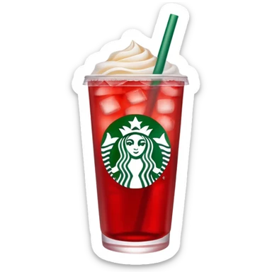 Starbucks refresher sticker