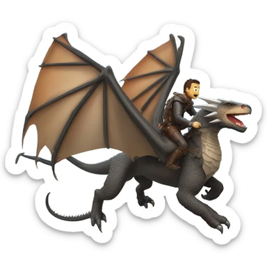 Wyvern wind rider  sticker