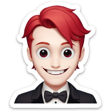 alastor di hazbin hotel sticker