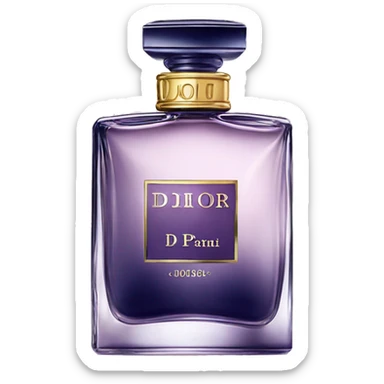 Dior parfum sticker