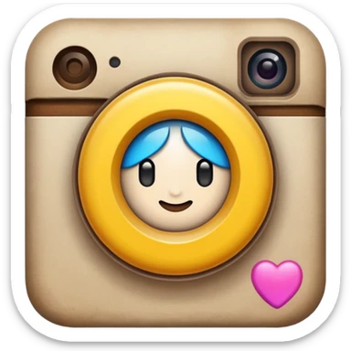 Preciso de uma app para dar replace à app do insta, lore! sticker