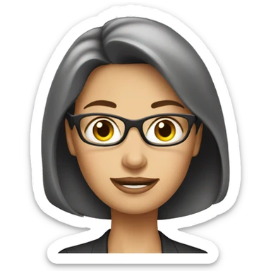 Woman Realtor sticker