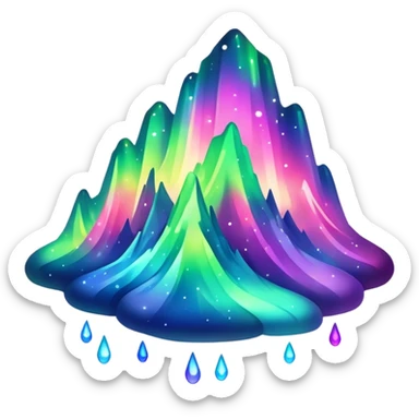 Aurora borealis  sticker