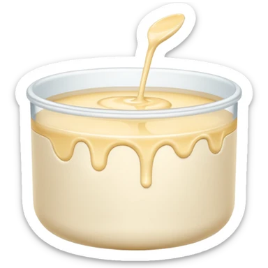 cream medicine sticker