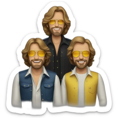 bee gees sticker