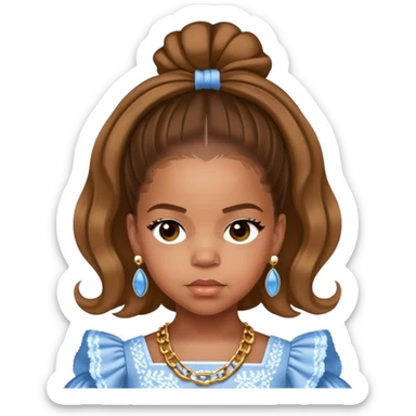 Blu ivy Carter  sticker