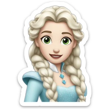 La reine des neiges sticker