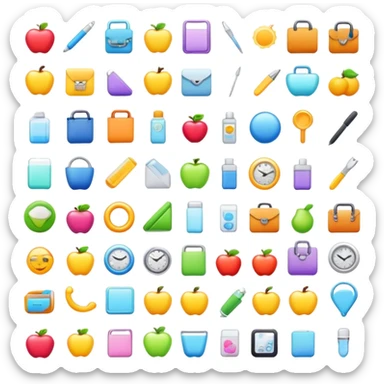 Cosas asthetic sticker