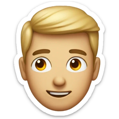 a guy showing thums up with an eye blink sticker