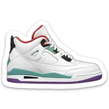 Jordan 0ne low sneakers sticker